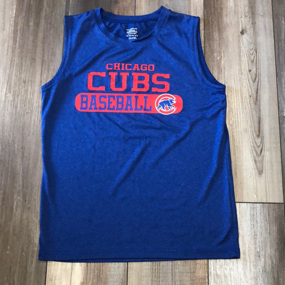 Boys Chicago Cubs baseball tank